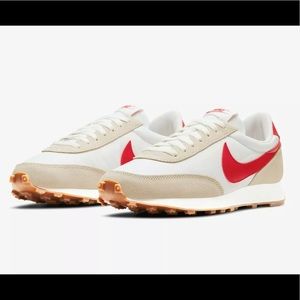 Nike Daybreak Shoes Sneakers White Red CK2351